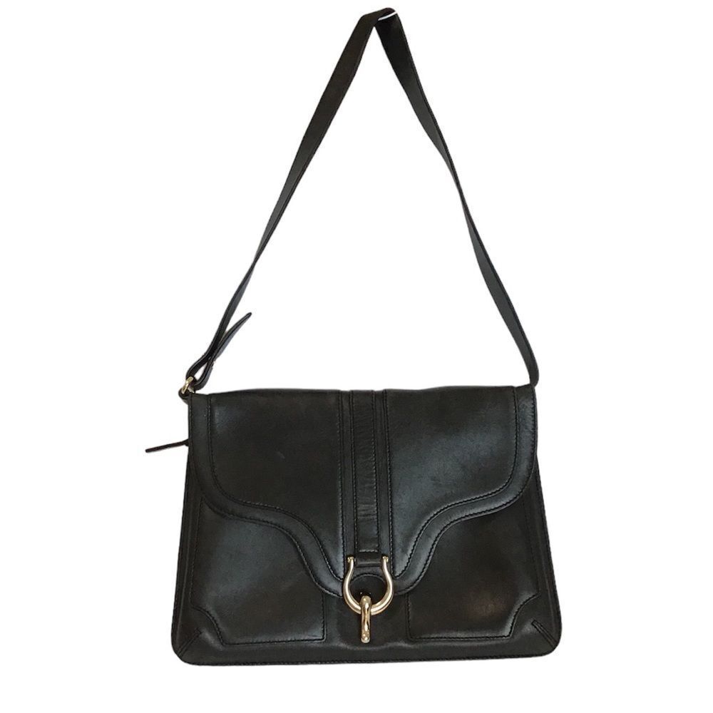 Kate Spade Gavin Black Leather Shoulder Bag